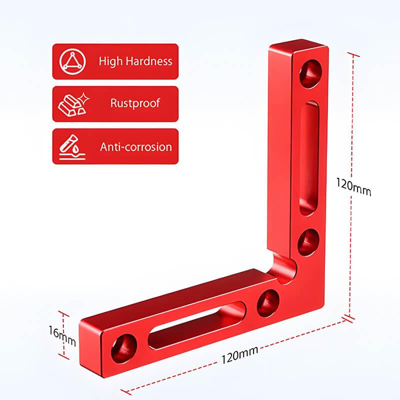 Mrorea Precision Right Angle Positioning Squares Ruler Clamp