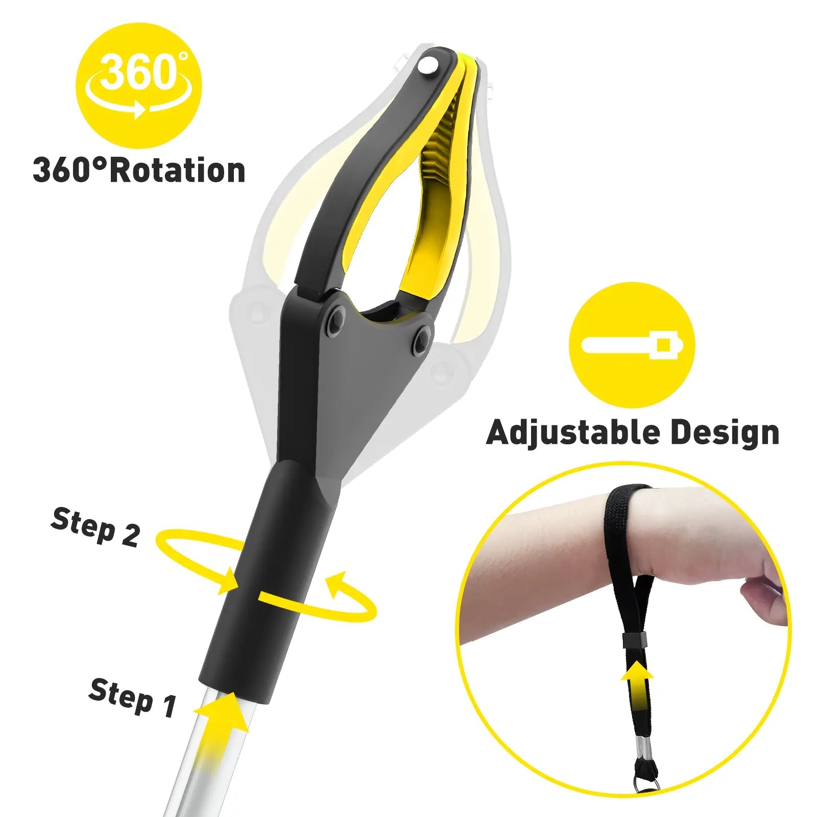 Mrorea 43" Extra Long Grabber Reacher Tool