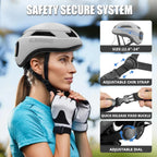Mrorea Smart Bike Helmet with Light