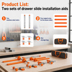 Mrorea bracket used for repeatable drawer installation