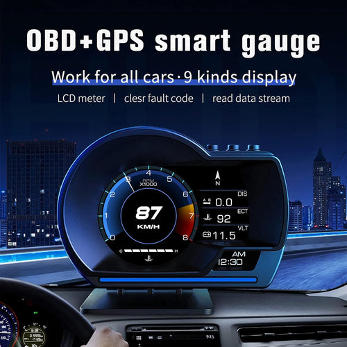 Mrorea car HUD head up display digital speedometer product image 2