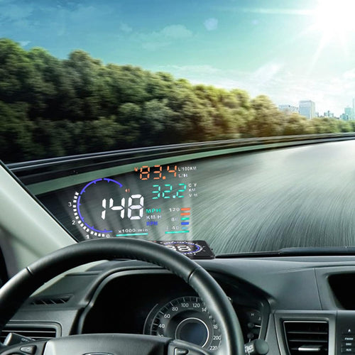 Mrorea car HUD head up display digital speedometer product image 1