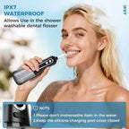 Mrorea Cordless Rechargeable Water Dental Flosser
