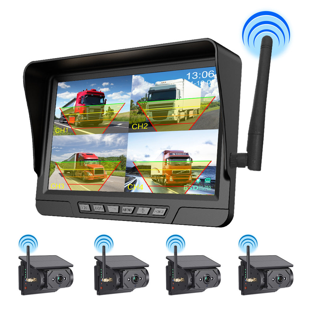 Mrorea Magnetic Solar Wireless Backup Camera