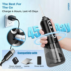 Mrorea Cordless Rechargeable Water Dental Flosser