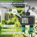 Mrorea Wide-Coverage Adjustable Oscillating Lawn Sprinkler