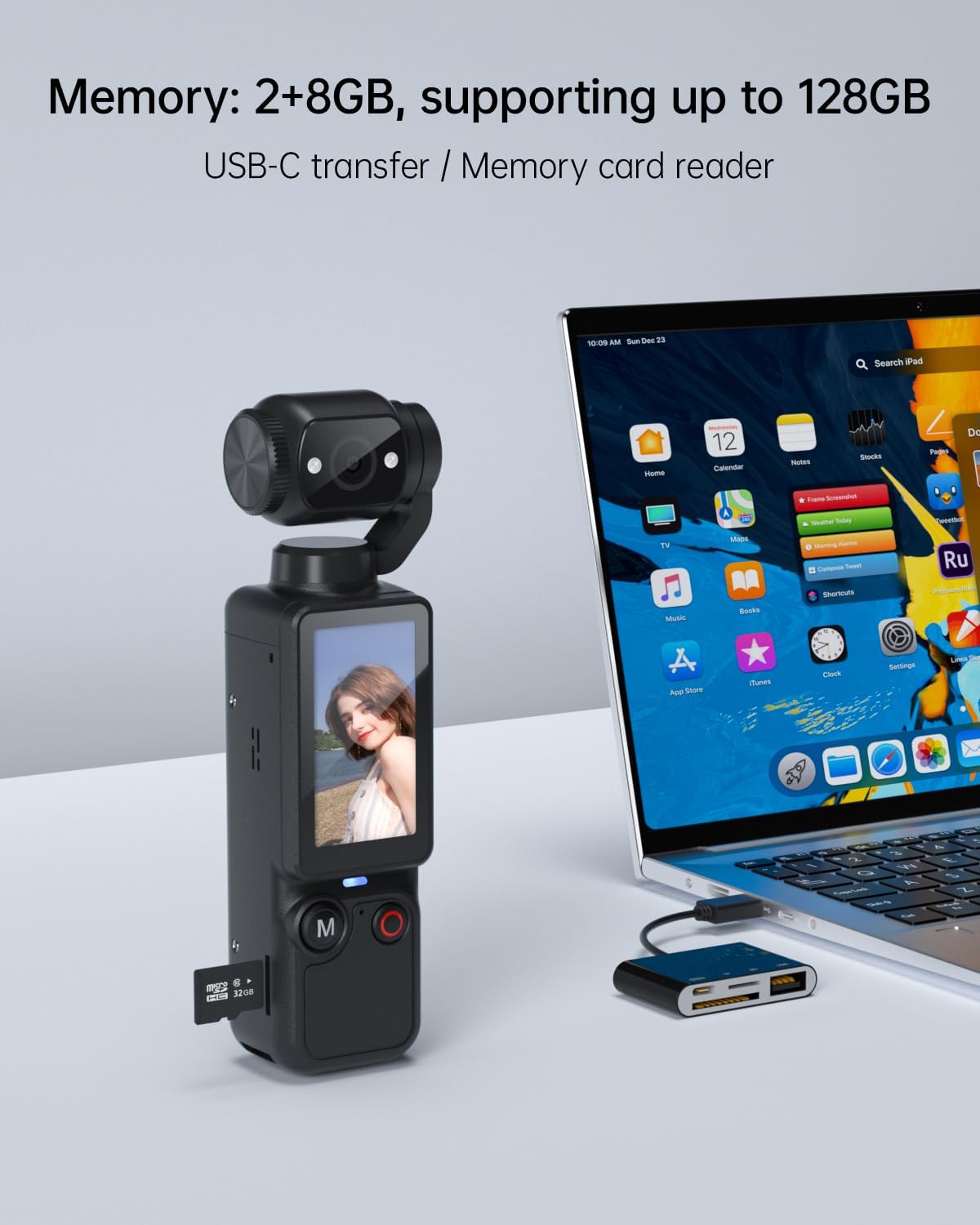 Mrorea 2.5K Ultra HD Pocket Video Camera