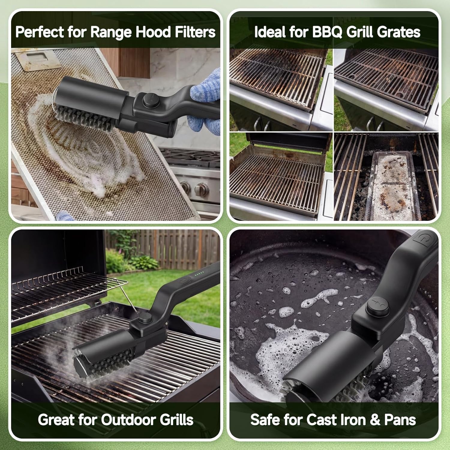 Mrorea Electric Rotary Grill Brush