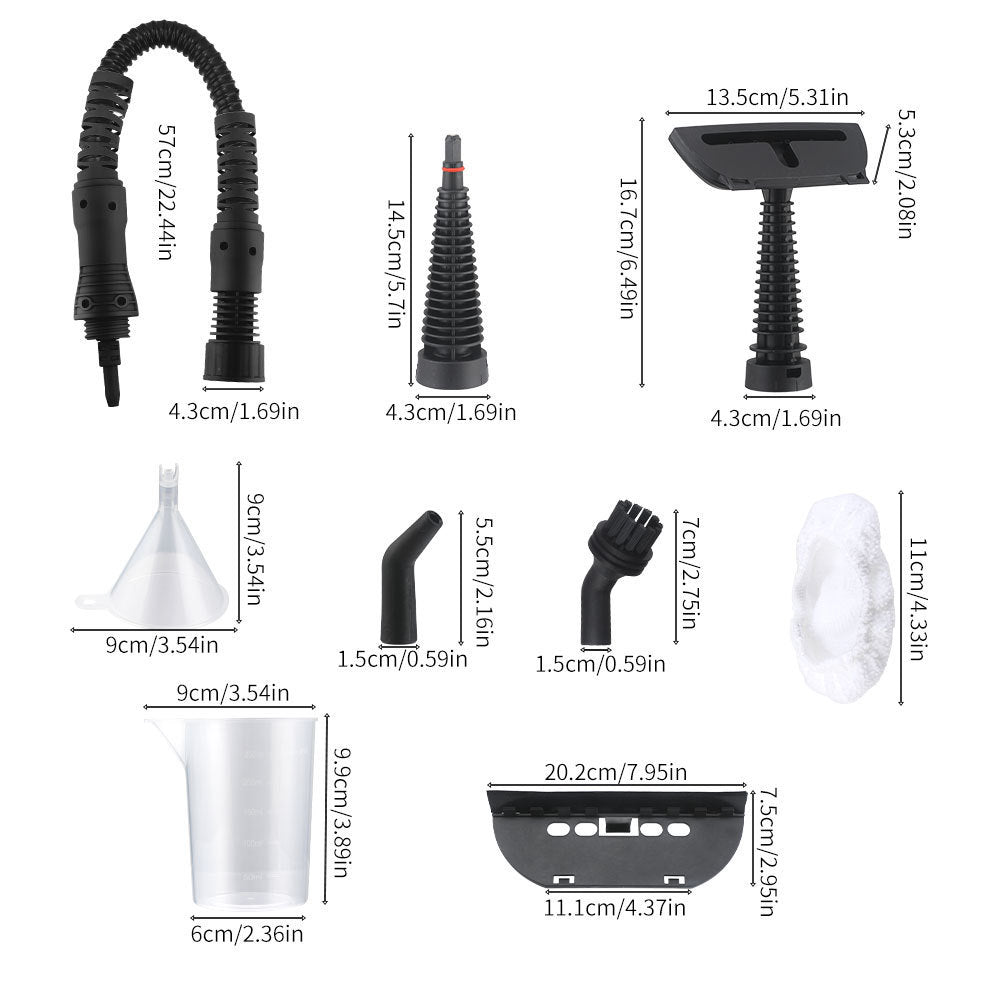 Mrorea Handheld High-Temperature Pressurized Steam Cleaner