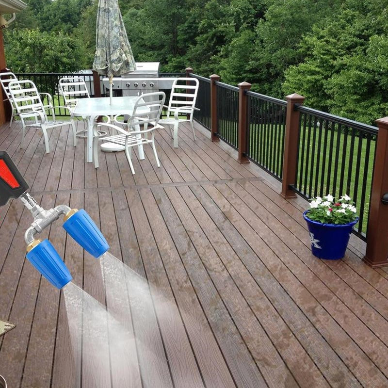 Mrorea Dual/Triple/Quad Turbo Nozzle Pressure Washer