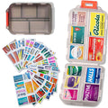 Mrorea Portable 7-Day Mini Pill Organizer Case