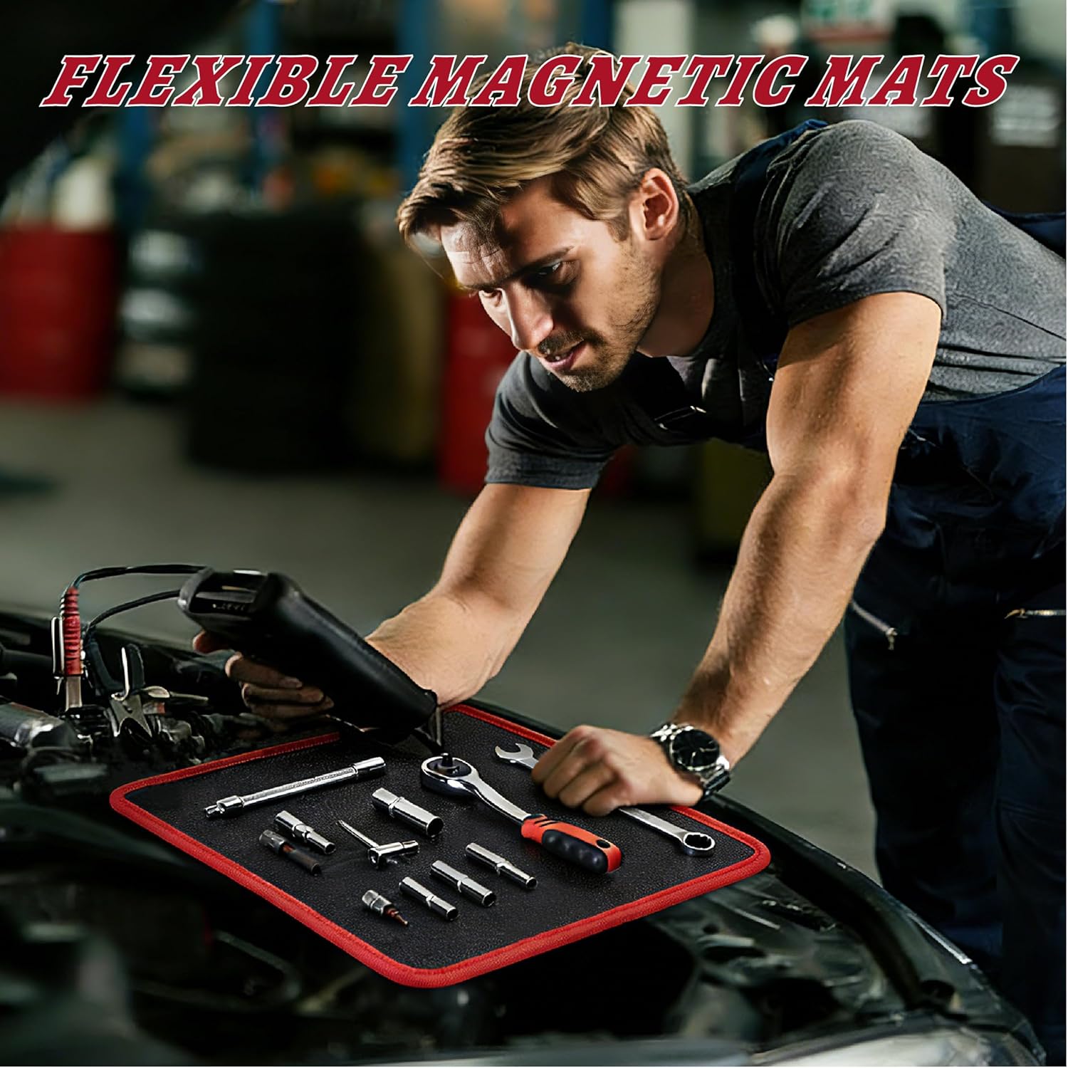 Mrorea Flexible Magnetic Tool Mat