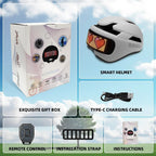 Mrorea Smart Bike Helmet with Light