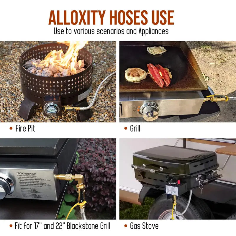 Mrorea Low-Pressure Quick-Connect RV Propane Hose