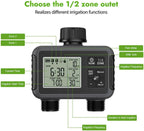 Mrorea Wide-Coverage Adjustable Oscillating Lawn Sprinkler