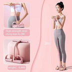 Mrorea 6-Tube Foot Pedal Resistance Band Trainer for fitness workout and wellness routine image 3