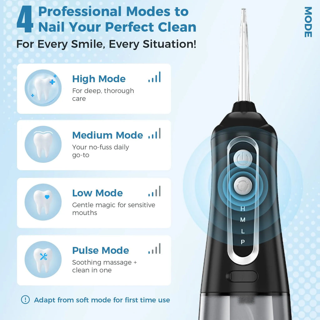 Mrorea Cordless Rechargeable Water Dental Flosser
