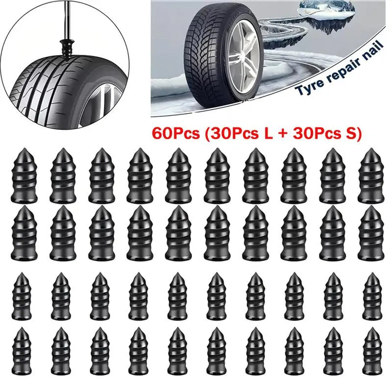 Mrorea Self Sealing Rubber Tire Repair Nail Kit