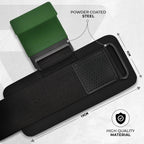 Mrorea Neoprene Wrist-Support Weight Lifting Hooks