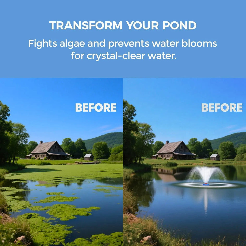 Mrorea Fully Automatic Floating Fountain Aerator