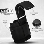 Mrorea Neoprene Wrist-Support Weight Lifting Hooks