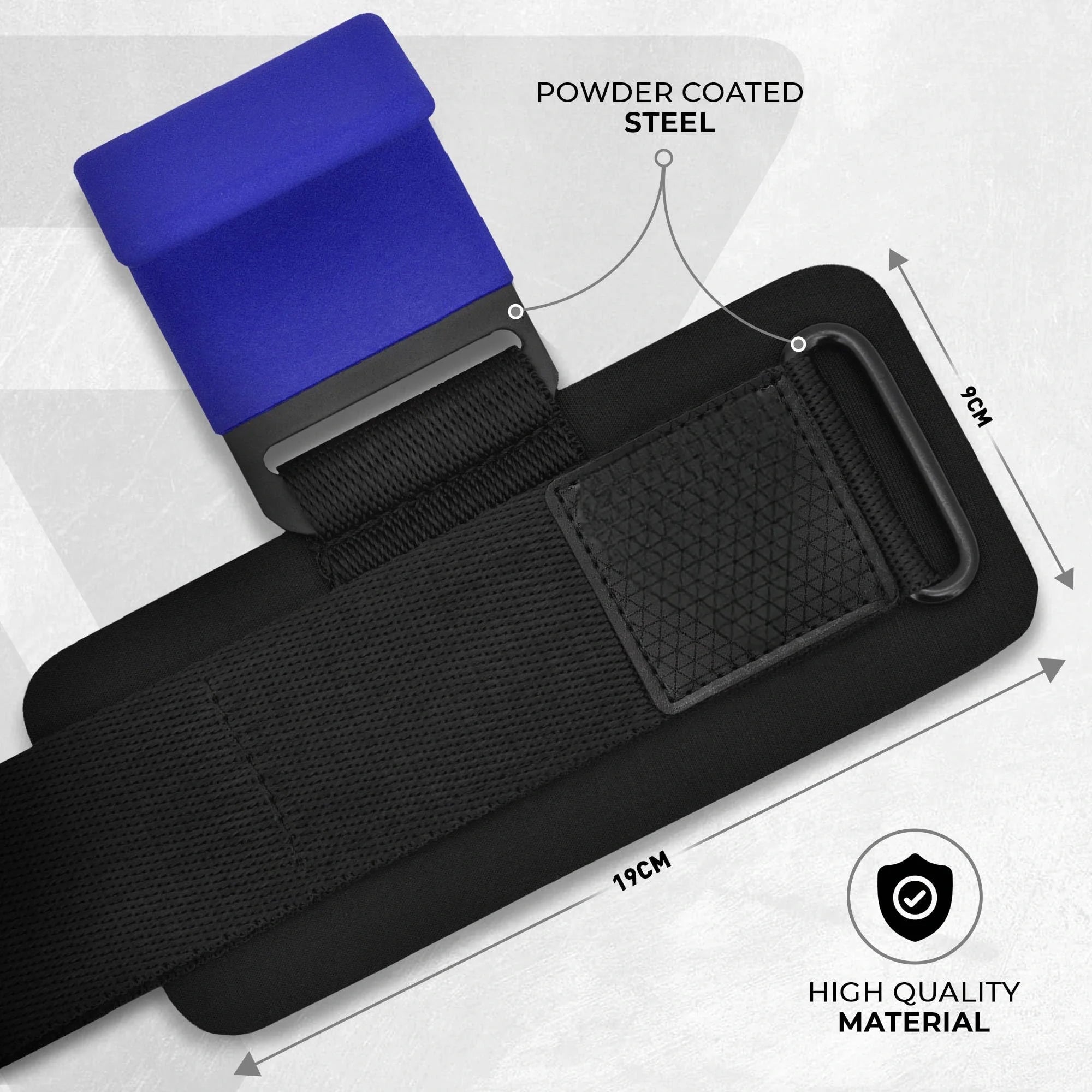 Mrorea Neoprene Wrist-Support Weight Lifting Hooks