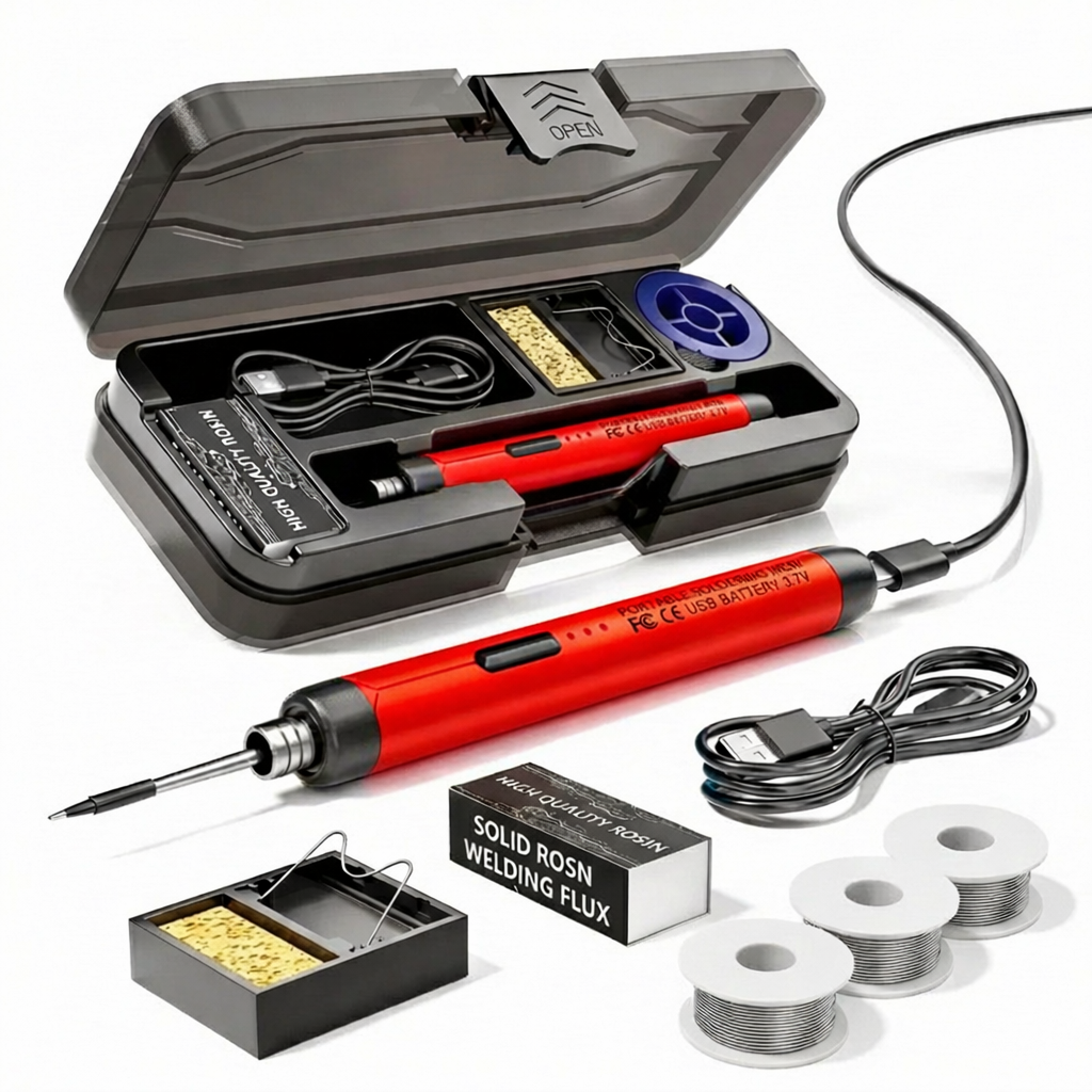 Mrorea USB Rechargeable Digital Soldering Iron Kit