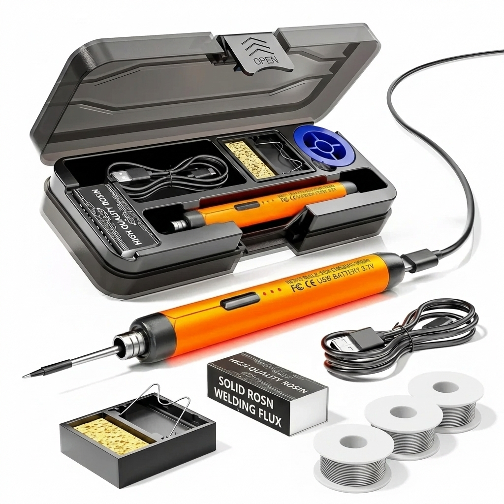 Mrorea USB Rechargeable Digital Soldering Iron Kit