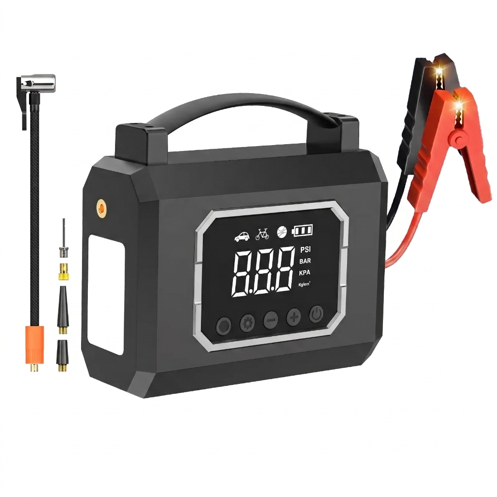 Mrorea 4000A Jump Starter with Air Compressor