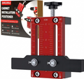 Mrorea Aluminum Alloy Adjustable Cabinet Door Mounting Jig