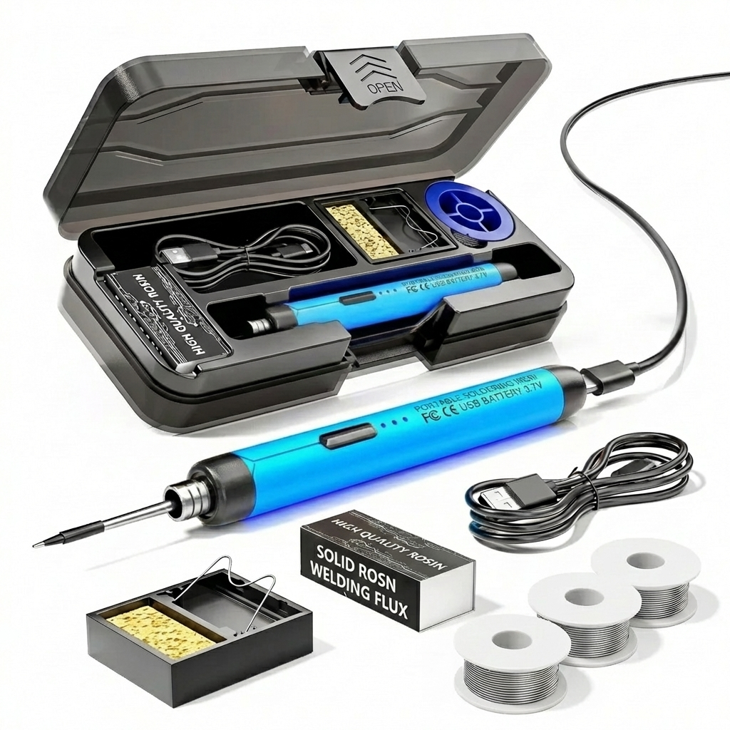 Mrorea USB Rechargeable Digital Soldering Iron Kit
