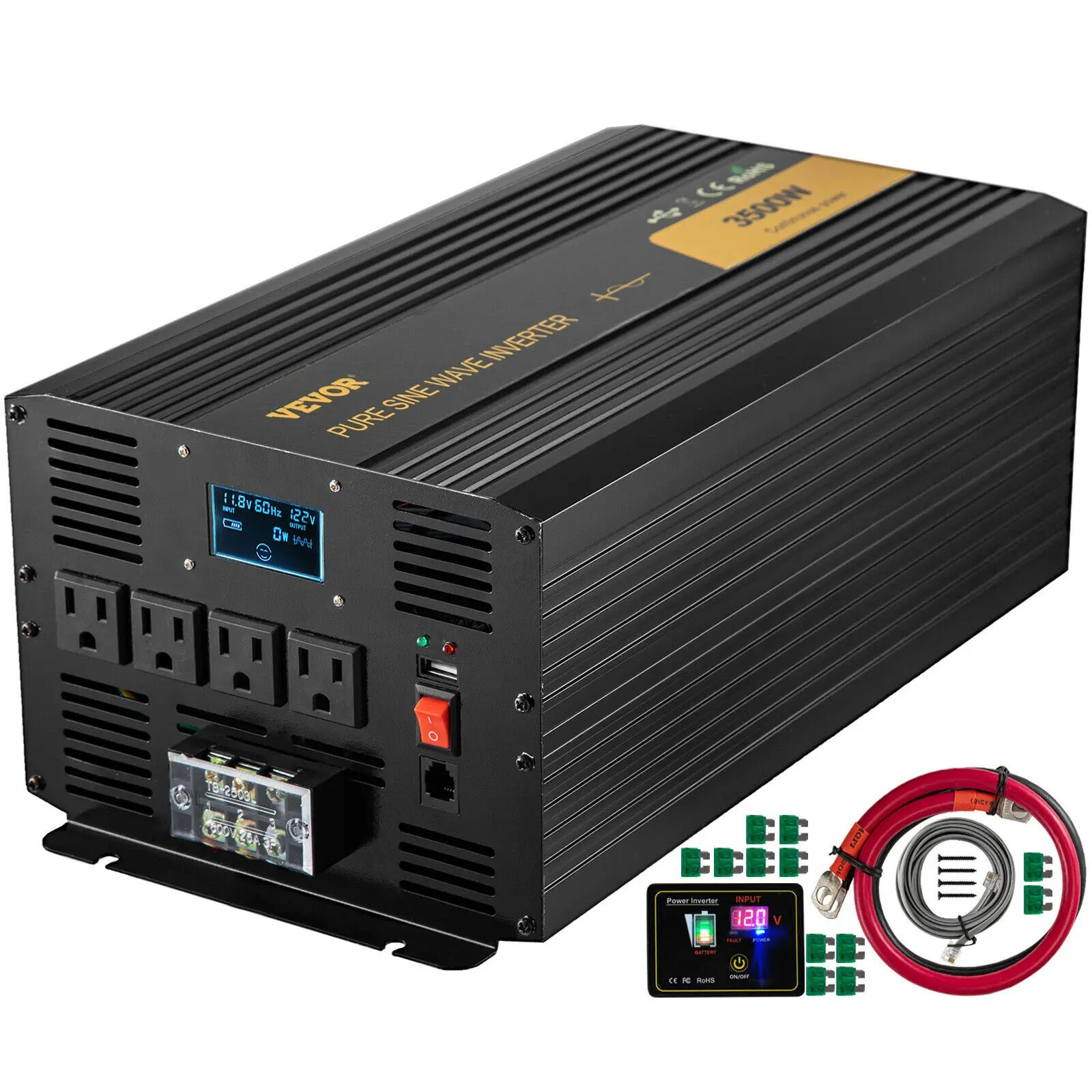 Mrorea car power inverter DC to AC converter product image 8