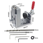 Mrorea Quick-set Tilting Tenon Joint Fixture Kit