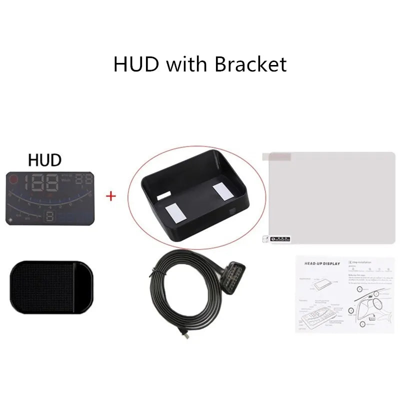 Mrorea car HUD head up display digital speedometer product image 8
