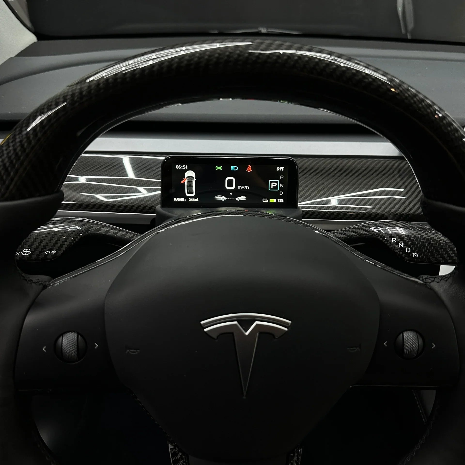 Mrorea Tesla dashboard instrument cluster display product image 3
