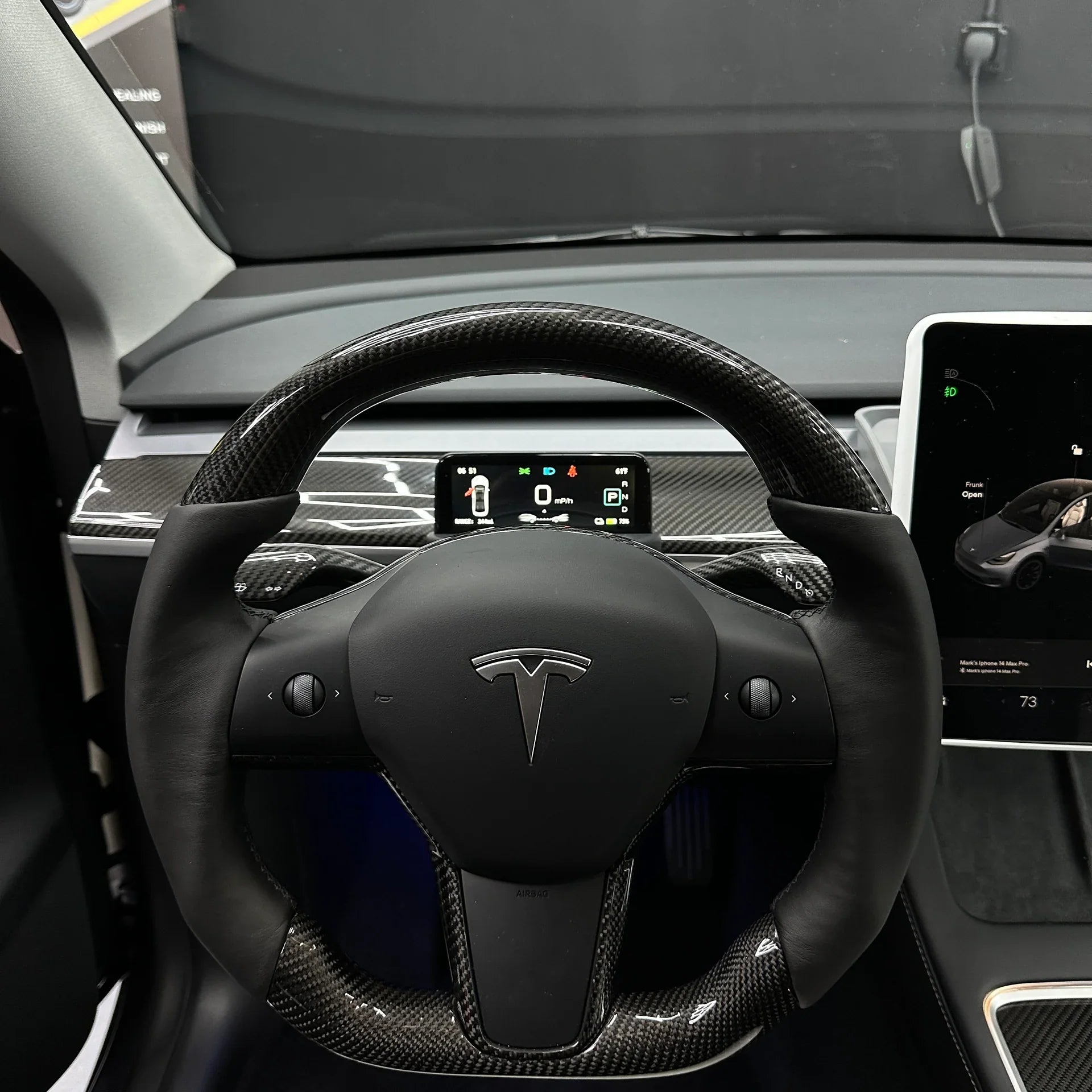 Mrorea Tesla dashboard instrument cluster display product image 4