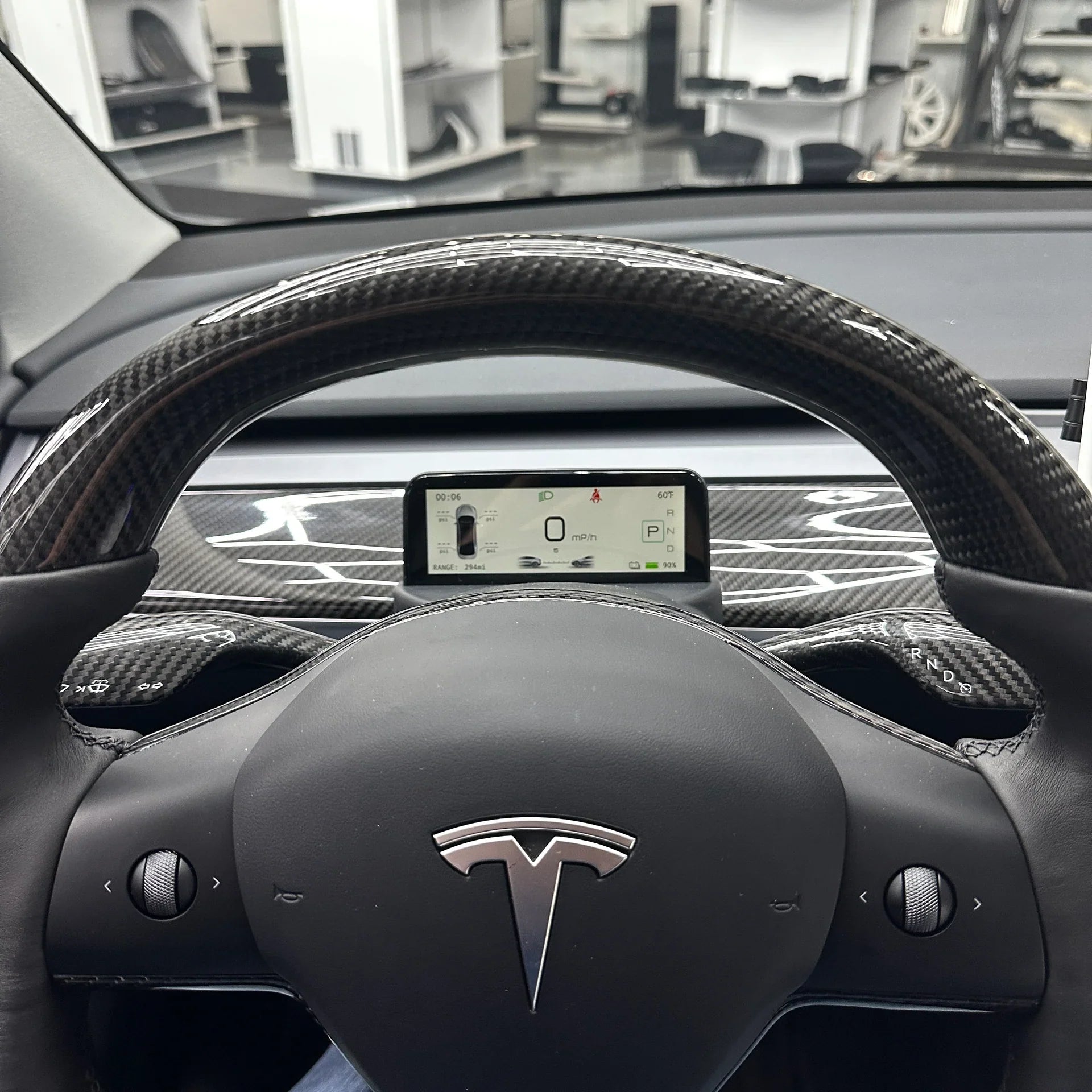 Mrorea Tesla dashboard instrument cluster display product image 6