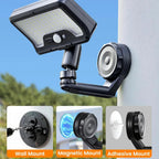 Mrorea Magnetic Solar Lights Outdoor