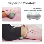 Mrorea Highly-Durable Double Lacrosse Peanut Massage Ball