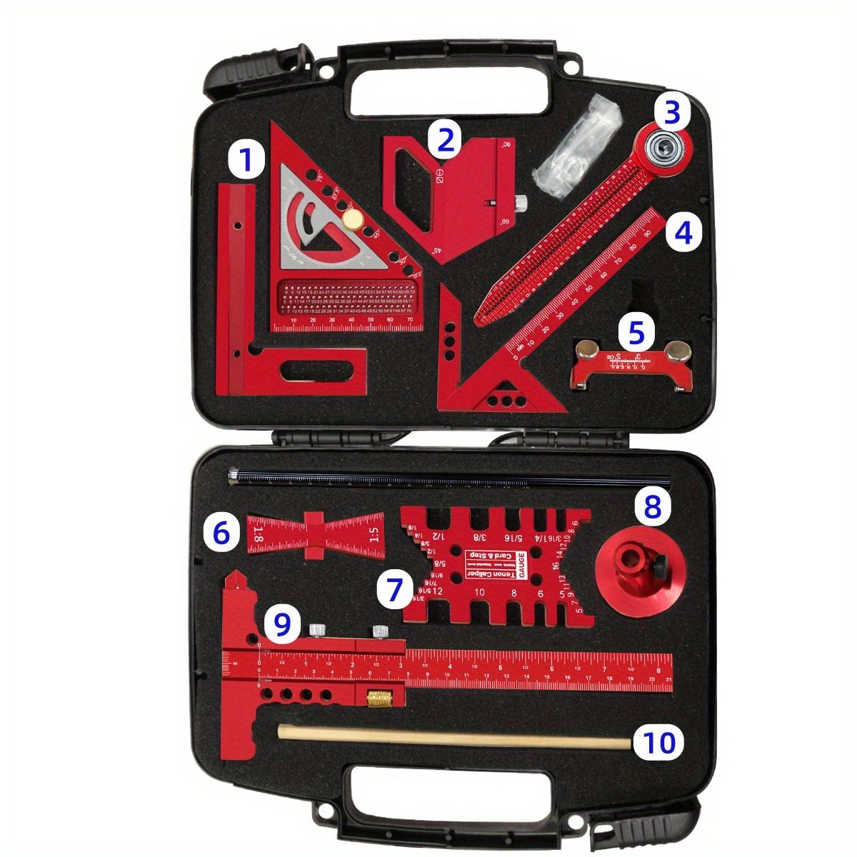Mrorea Multi-Angle Woodworking Measuring Tool Kit