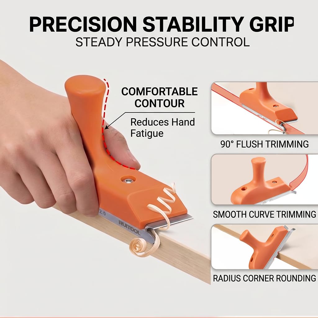 Resharpenable 5Cr15MoV stainless steel trimming blade
