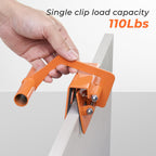 Lever-assisted board lifting tool in a workshop application