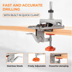 Mrorea Adjustable Concealed Hinge Clamp Jig