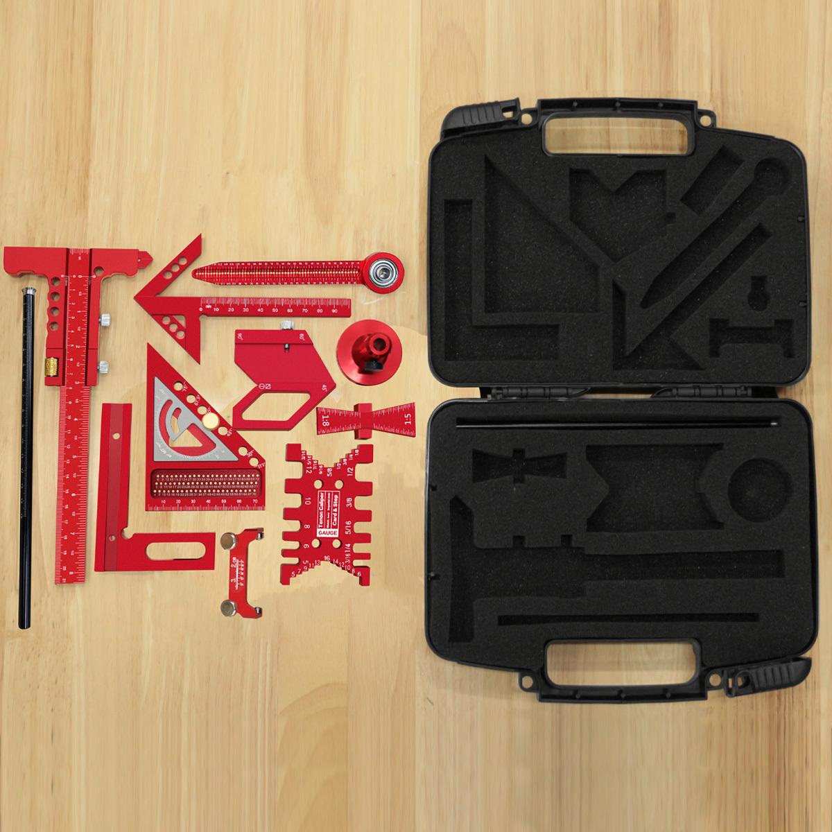 Mrorea Multi-Angle Woodworking Measuring Tool Kit