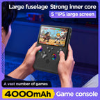 Mrorea 5-Inch Linux System Retro Video Handheld Game Console