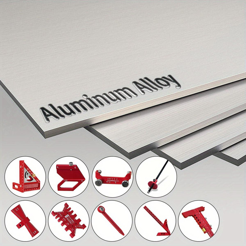 Mrorea Multi-Angle Woodworking Measuring Tool Kit