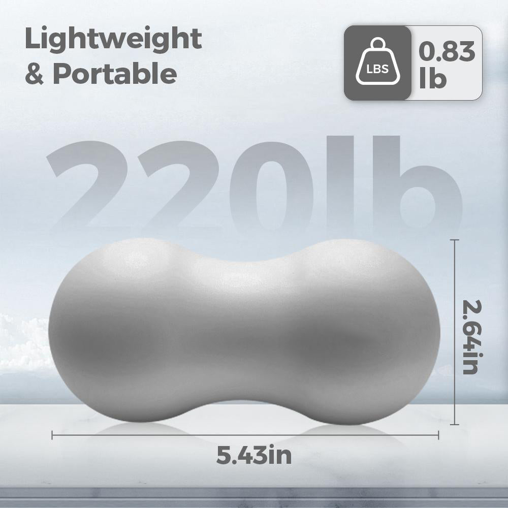 Mrorea Highly-Durable Double Lacrosse Peanut Massage Ball