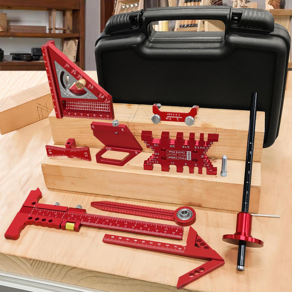 Mrorea Multi-Angle Woodworking Measuring Tool Kit