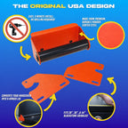 Mrorea The Original Hinge & Handle Kit for Blackstone Griddles | No-Drill Hinged Lid Upgrade