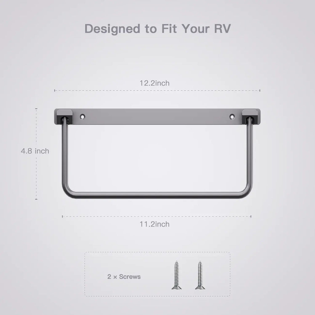 Mrorea Foldable Aluminum RV Shoe Rack